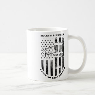 Caneca De Café A Pesquisa E O Resgate De Golf De Disco Não Deixam