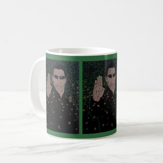 Caneca De Café A Pintura de Alfred Fox (Frente Esquerda)