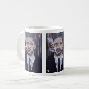 Caneca De Café A Pintura do Mobster por Alfred Fox