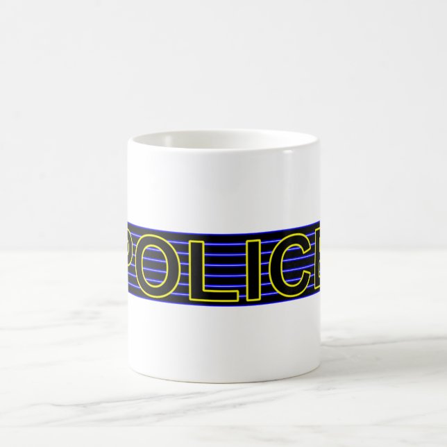 Caneca De Café A polícia agride (Centro)