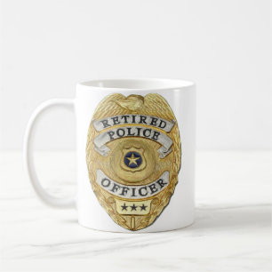 Caneca De Café A polícia aposentada agride
