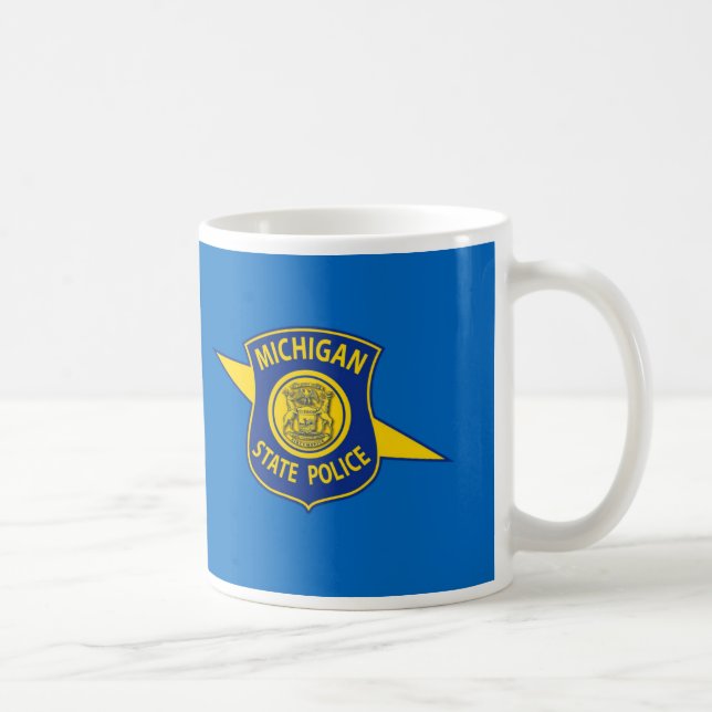 Caneca De Café A polícia do estado do Michigan agride (Direita)