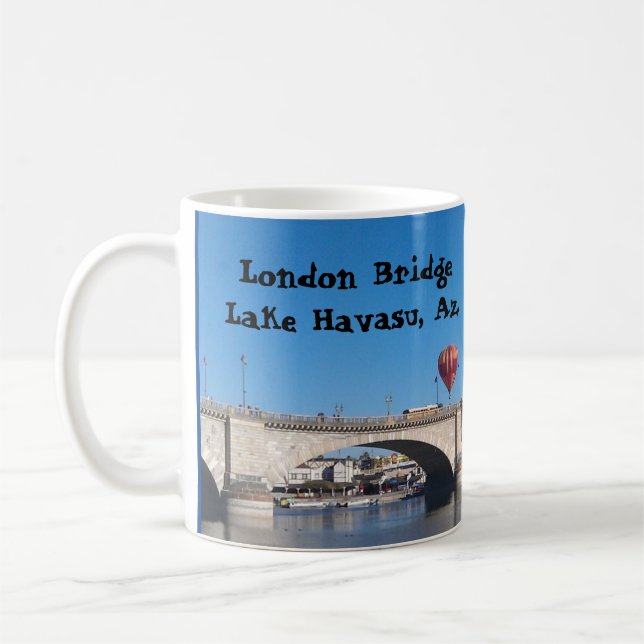Caneca De Café A Ponte de Londres, Lago Havasu, Az. (Esquerda)
