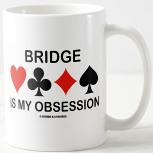 Caneca De Café A Ponte é minha obsessão (a placa se encaixa no hu
