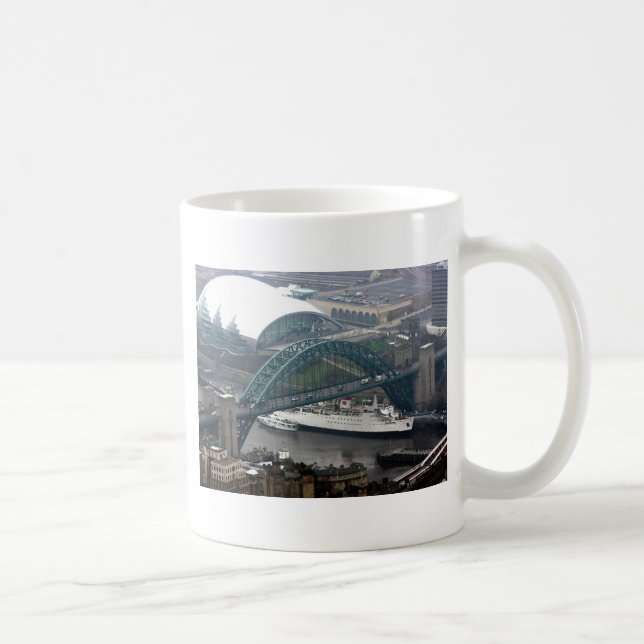 Caneca De Café A Ponte Tyne (Direita)