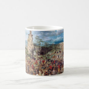 Caneca De Café A Procissão para o Calvário, Pieter Bruegel