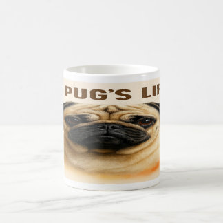Caneca De Café “A Pug’s Life” Cute Pug Mug