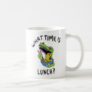 Caneca De Café A que horas é o almoço