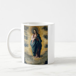 Caneca De Café A Radiância Celestial da Imaculada Conceição Arte