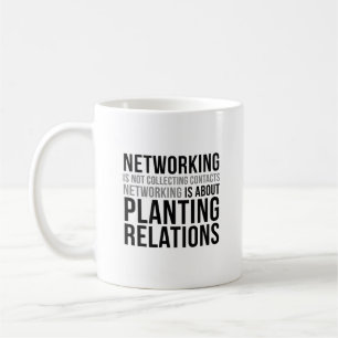 Caneca De Café A Rede Não Está Coletando Contatos