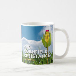 Caneca de café - a resistência do campo de milho