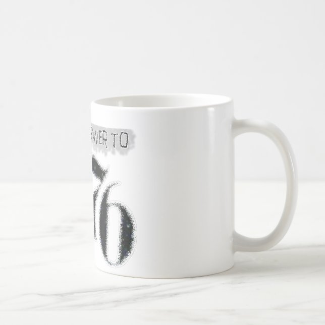Caneca De Café A resposta a 1984 é 1776 (Direita)
