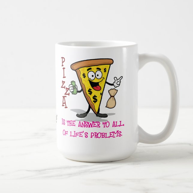 Caneca De Café A resposta para todos os problemas da vida (Direita)