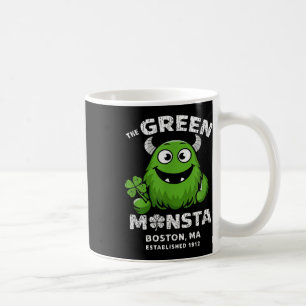 Caneca De Café A Rua Verde Monsta de Boston. Homens do Dia dos Pa