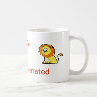 Caneca De Café A sanidade é avaliada em excesso