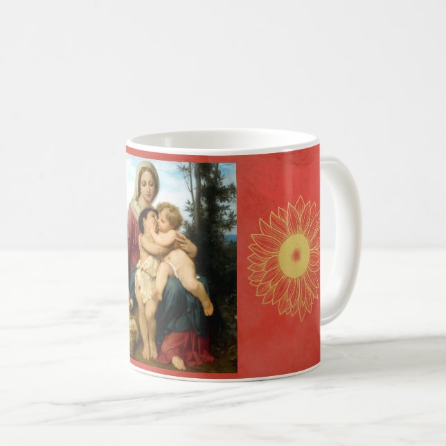 Caneca De Café A Santa Família, William Bouguereau (Frente Esquerda)