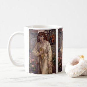 Caneca De Café A Saudação de Beatriz por Dante Rossetti