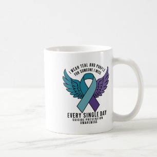 Caneca De Café A Semana Da Sensibilização Para A Prevenção Do Sui