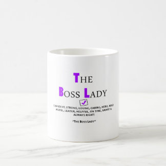 Caneca De Café A SENHORA BOSSY perto: chicasunshine