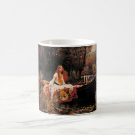 Caneca De Café A Senhora de Shalott (Beleza Medieval)