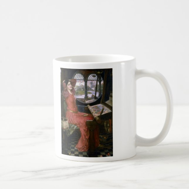 Caneca De Café A senhora do Waterhouse de Shalott (Direita)