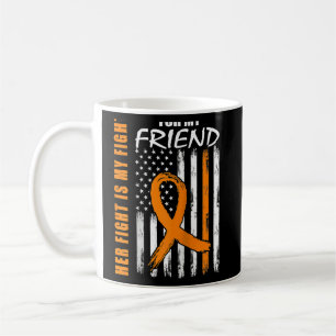 Caneca De Café A Senhora Ela Luta É A Minha Amiga De Luta Contra 