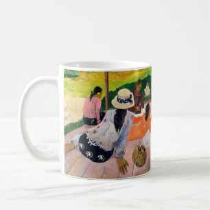 Caneca De Café A Siesta de Paul Gauguin Quiet Life Scene