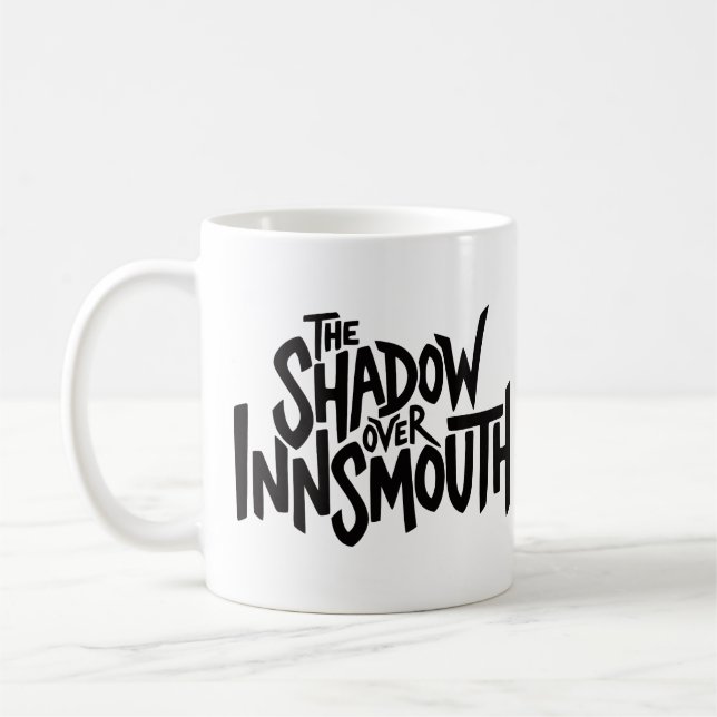 Caneca De Café A sombra sobre a letra Innsmouth (Esquerda)