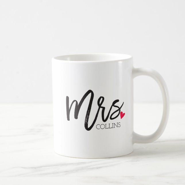 Caneca De Café A Sra. Shoppe | Sra personalizada (Direita)