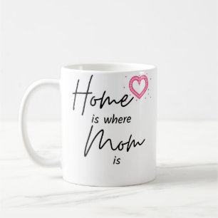 Caneca De Café A sua mãe está em casa