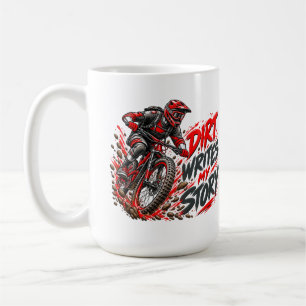 Caneca De Café A Sujeira Escreve Minha História – Mountain Biking