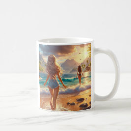 Caneca De Café A Summer in Orange
