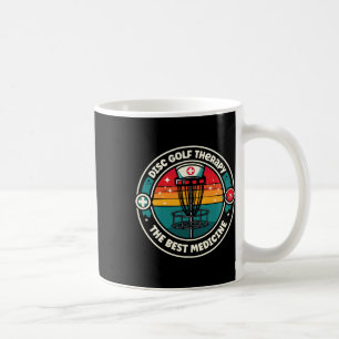Caneca De Café A Terapia De Golfe Disco É A Melhor Medicina Para