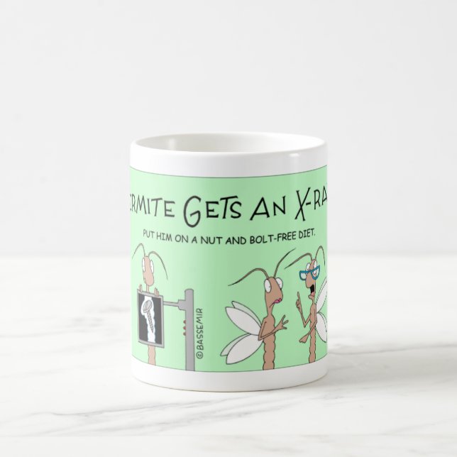 Caneca De Café A térmita obtem um raio X (Centro)