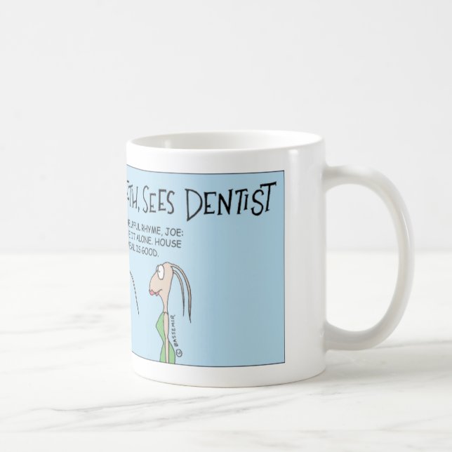 Caneca De Café A térmita perde os dentes (Direita)
