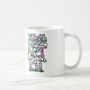 Caneca De Café A terra sem arte é só...