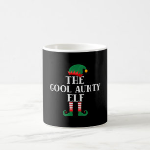 Caneca De Café A tia Legal Elf Engraçado Natal