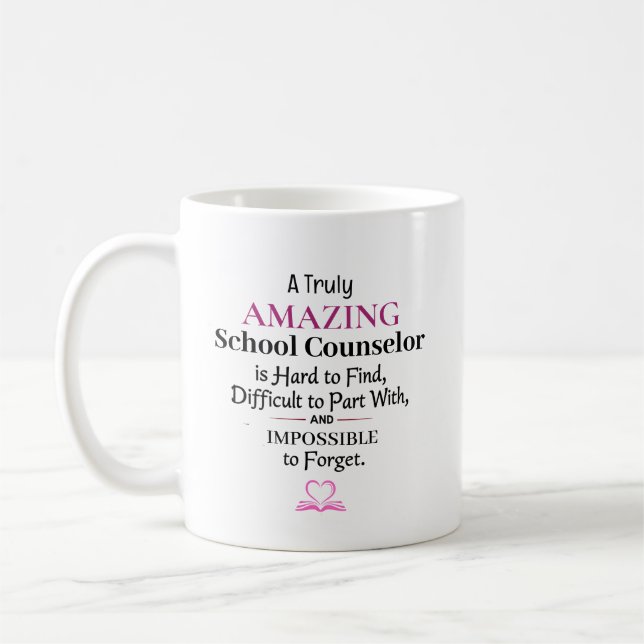Caneca De Café A Truly Amazing School Counselor (Esquerda)