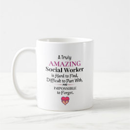 Caneca De Café A Truly Amazing Social Worker