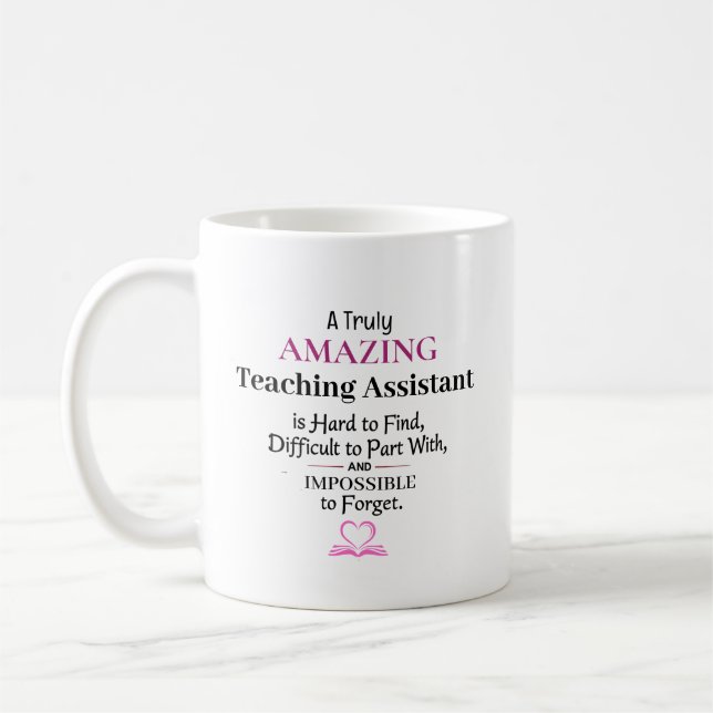 Caneca De Café A Truly Amazing Teaching Assistant (Esquerda)
