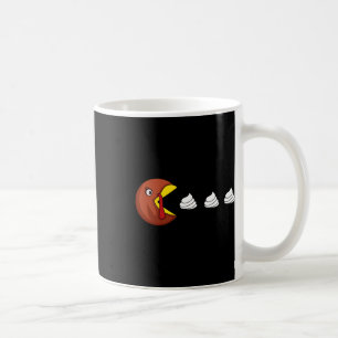 Caneca De Café A Turquia Bateu No Jogo De Vídeo De Creme, Ação De