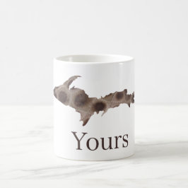 Caneca De Café A UP, no norte do Michigan humor, no alto