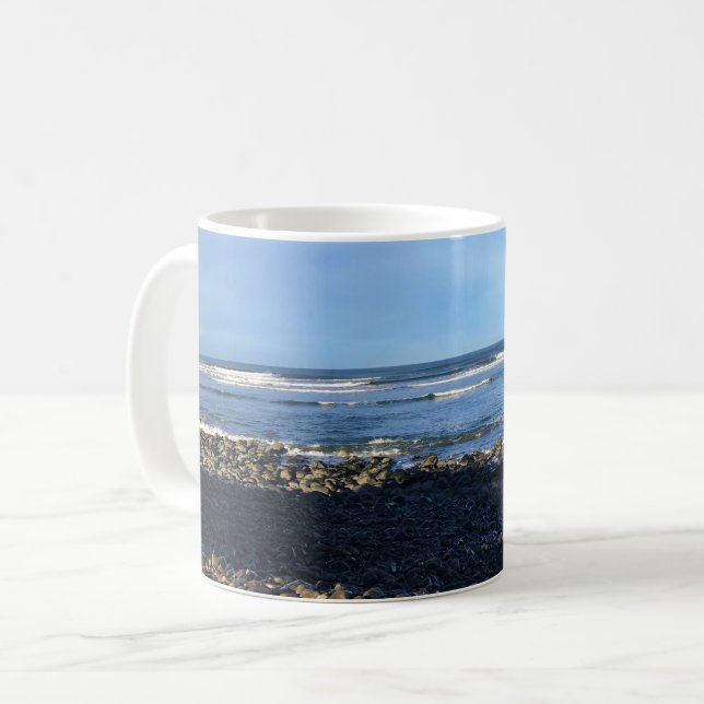 Caneca De Café A Vaca em Seaside, Oregon (Frente Esquerda)