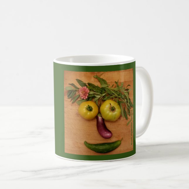 Caneca De Café A VegARTable Mug - Kate (Frente Esquerda)
