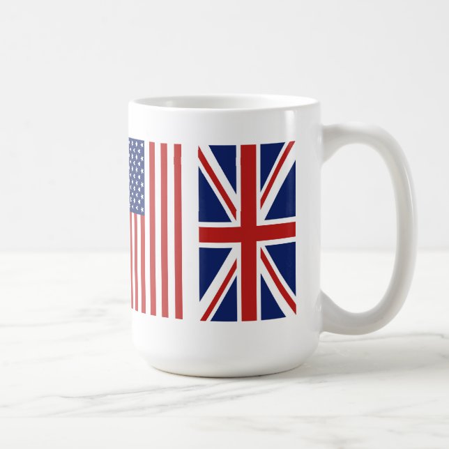 Caneca De Café A velha Glória e o Sindicato Jack Flags. (Direita)