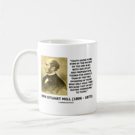Caneca De Café A verdade de John Stuart Mill ganha mais pensa