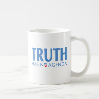 Caneca De Café A verdade não tem nenhuma agenda