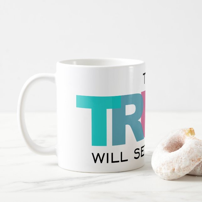 Caneca De Café A Verdade te libertará (Com Donut)