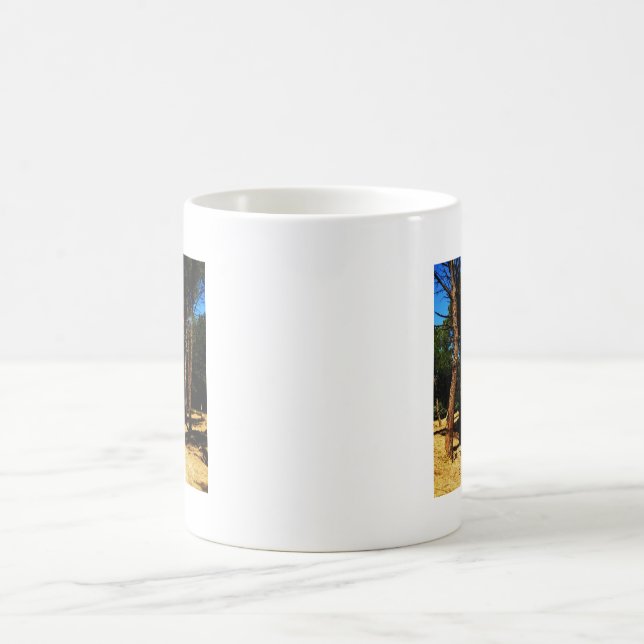 Caneca De Café A viagem a mais longa começa com uma única etapa (Centro)