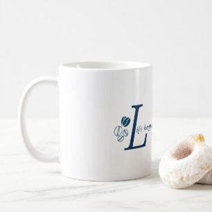 Caneca De Café A Vida Acontece Que Café Ajuda Mug